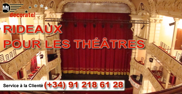 Fabricant de rideaux pour le théatre